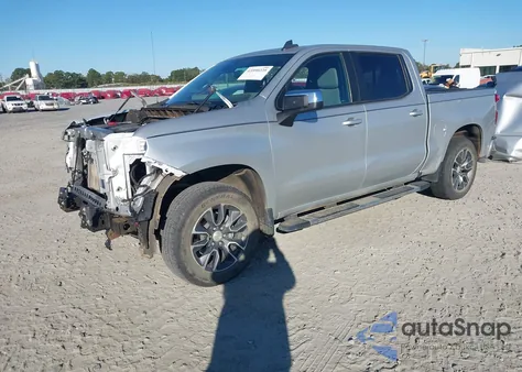 2022 Chevrolet Silverado 1500 2Wd Short Bed Lt из США, поврежденный, VIN 1GCPACED7NZ531367